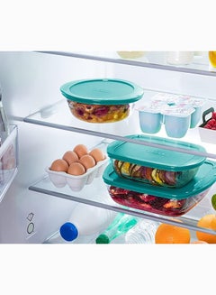 Pyrex Cook&Store Round With Lid 2.3L Transparent 26 x 23 x 8 cmcm - pnsku/N70016517V/45/_/1697787289/415c64c5-b558-421e-8900-d70b8d31fe08