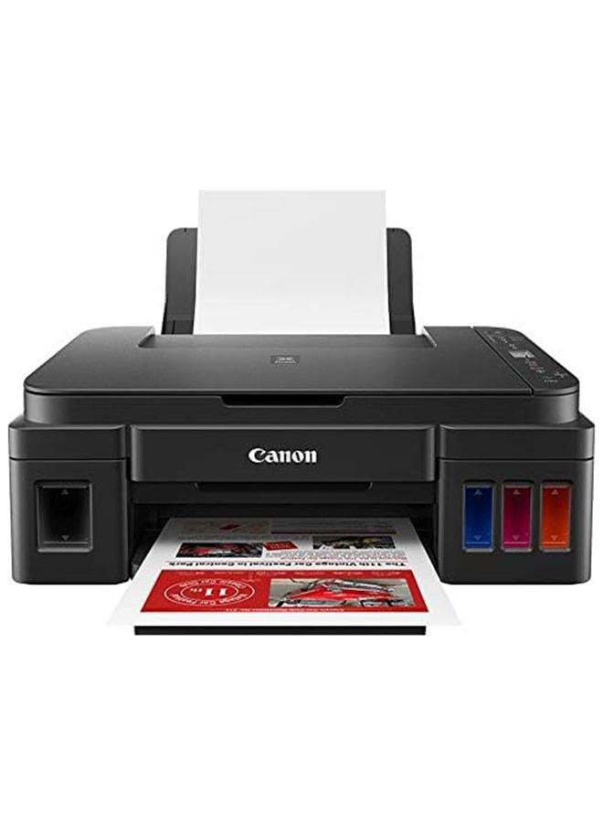 Canon G3410 Printer, Black, A4, print, copy and scan, high-yields of ink of up to 6,000 black pages or 7000 color pages Black - Image 1