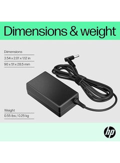 HP USB-C 65W Laptop Charger UK Black  - Image 5