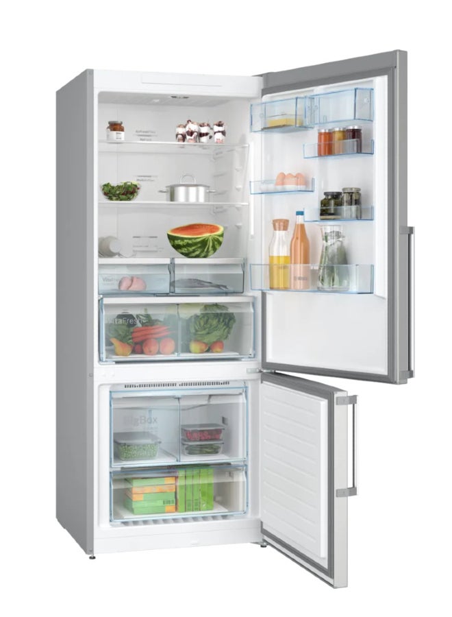 Combi Refrigerator, Generation 6, Anti-Fingerprint, 526 Liters 526 L KGN76CI3E8 Silver - pnsku/N70016551V/45/_/1715862624/bb094fbd-adf4-452a-a768-3b0bc236903b