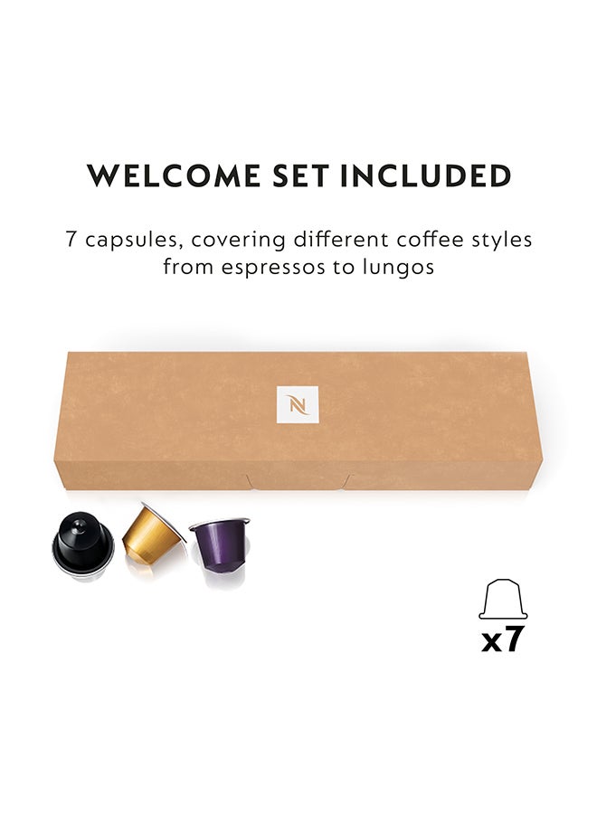 Nespresso - Inissia C Espresso Coffee Machine 0.7 L 1260 W NN-C40-ME-WH-NE5 White - Image 1