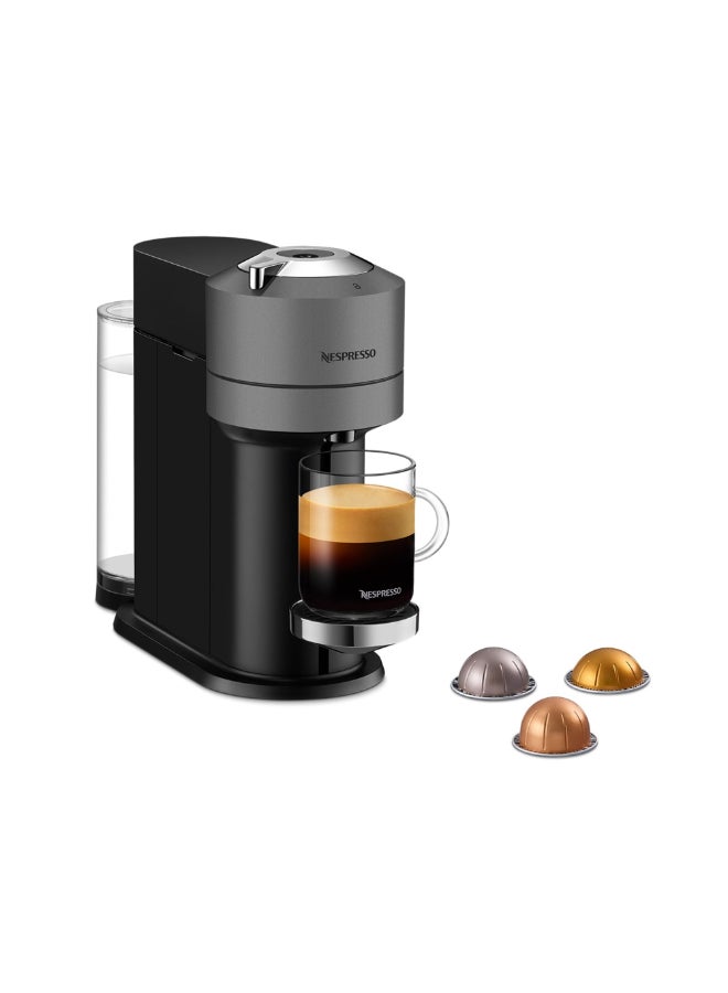 نسبرسو نسبريسو فيرتو نكست GDV1 ماكينة تحضير القهوة بالكبسولات، تحضر 7 أحجام أكواب للقهوة السوداء، 1.1 لتر، تيتان 1.1 L 1500 W GDV1-GB-TI-NE رمادي - Image 1