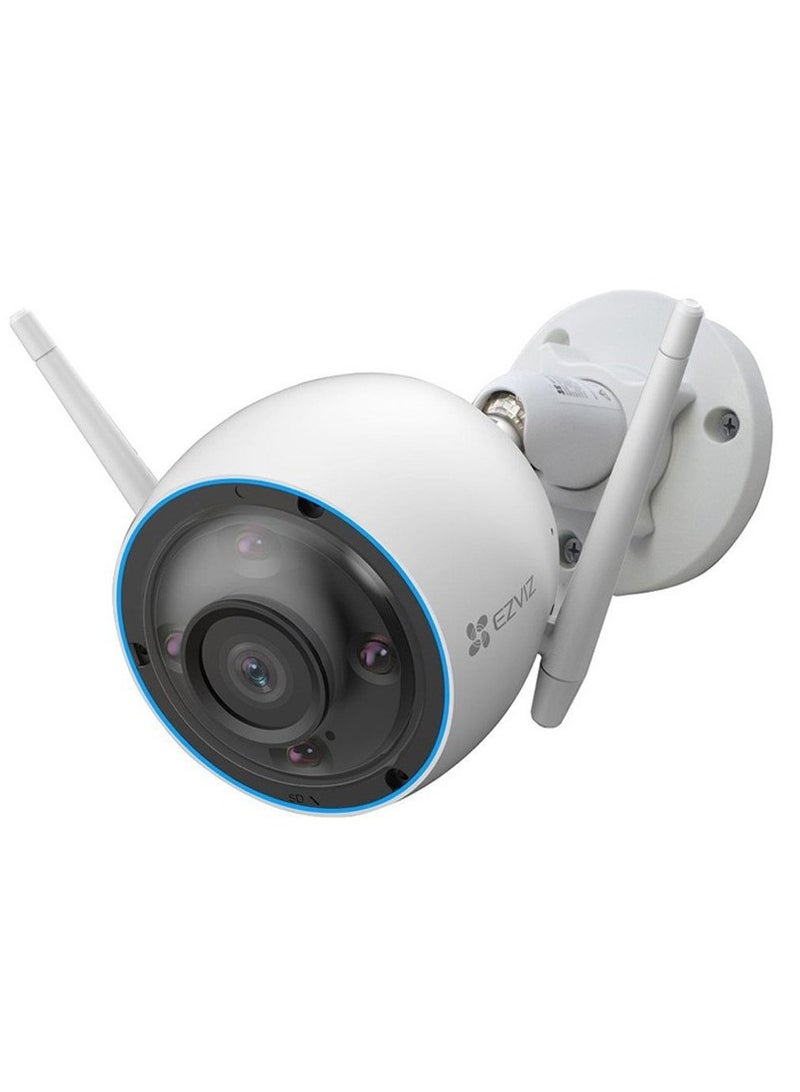 EZVIZ - H3 Wi-Fi Smart Surveillance Camera, Color Night Vision, IP67 Weatherproof Design, Waving Hand Recognition And Control, H.265 Video Technology, Two Way Talk (3K 5MP Resolution) - Image 1