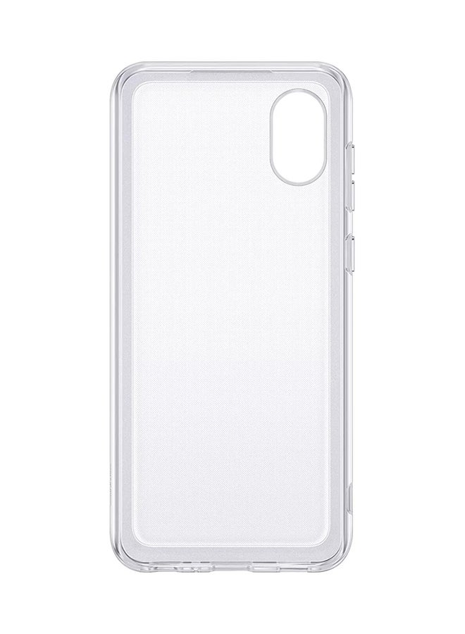 Samsung A03 CORE Soft Cover Clear - Image 3