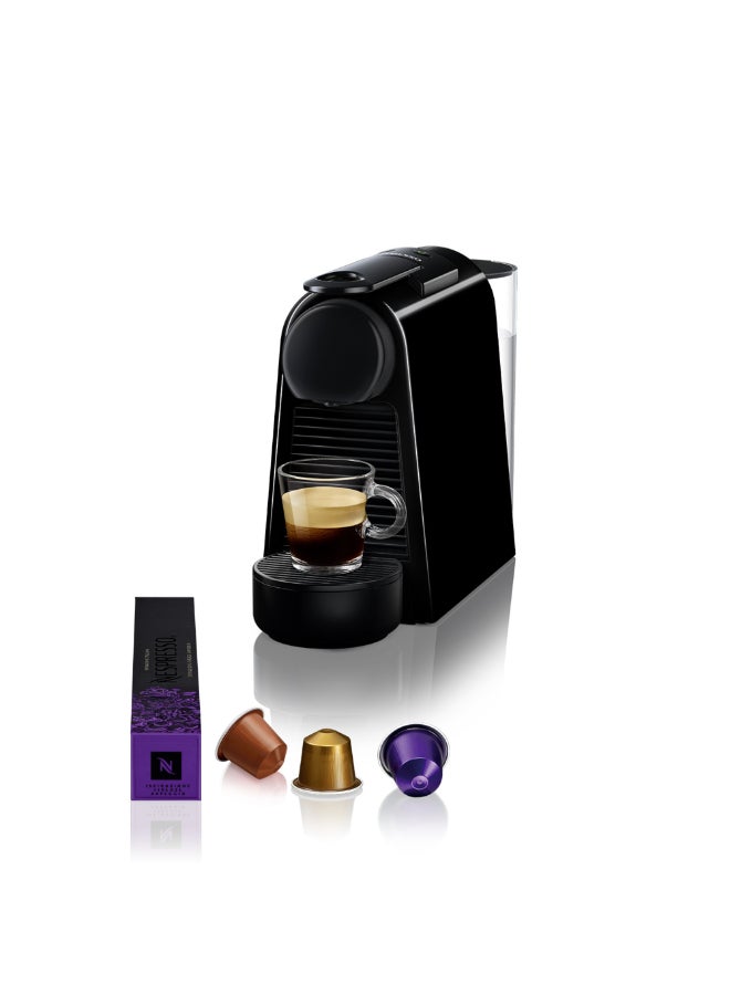 Nespresso Essenza Mini D30 Espresso Capsule Coffee Machine, 19 Bar Pressure, 0.6 L 1310 W D30-ME-BK-NE2 Black - Image 1