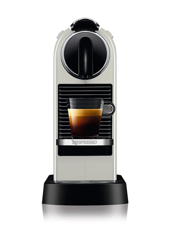 Nespresso - CitiZ Espresso Coffee Machine 1 L 1260 W D113-ME-WH-NE2/EN167.W White - Image 1