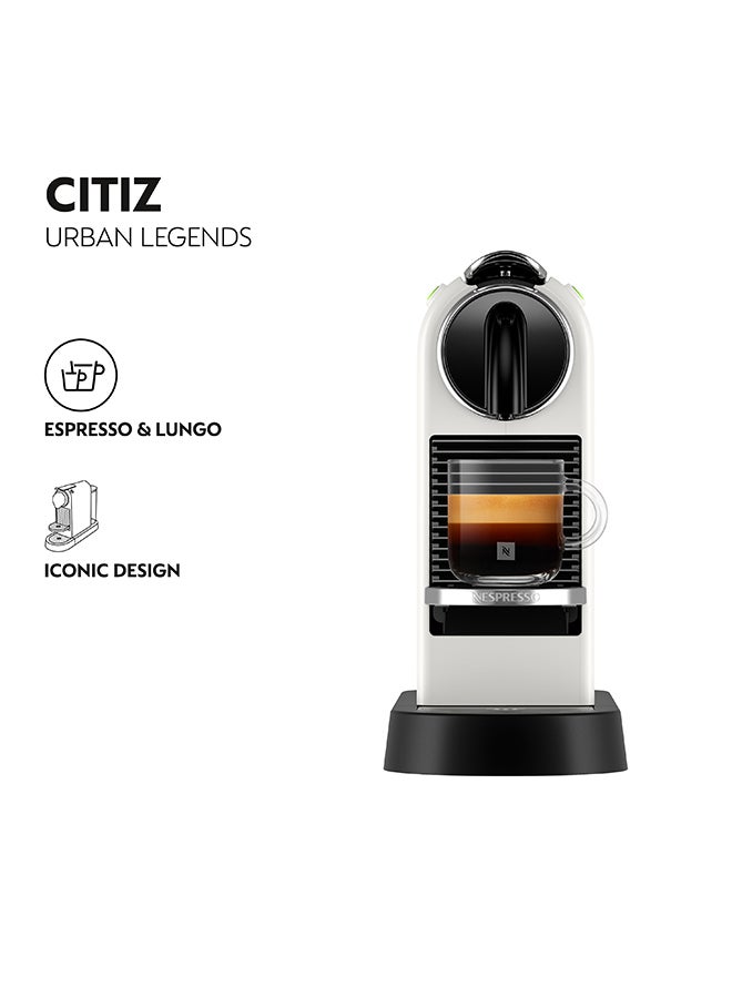 Nespresso - Citiz 1 L 1260 W D113-ME-WH-NE2 White - Image 1