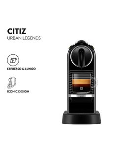 نسبرسو سيتيز ماكينة تحضير الإسبريسو 1 L 1260 W D113-ME-BK-NE2 أسود  - Image 3