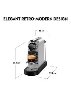 نسبرسو سيتيز ماكينة تحضير الإسبريسو 1 L 1260 W C113-ME-SI-NE2 فضي  - Image 5