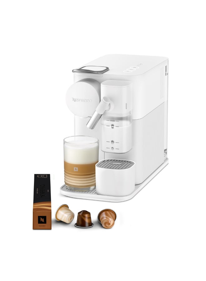Nespresso Lattissima One F121 Espresso Capsule Coffee Machine, Automatic Milk System for Cappuccino And Latte, 19 Bar Pressure, 1 L 1450 W F121-ME-WH-NE White - Image 1