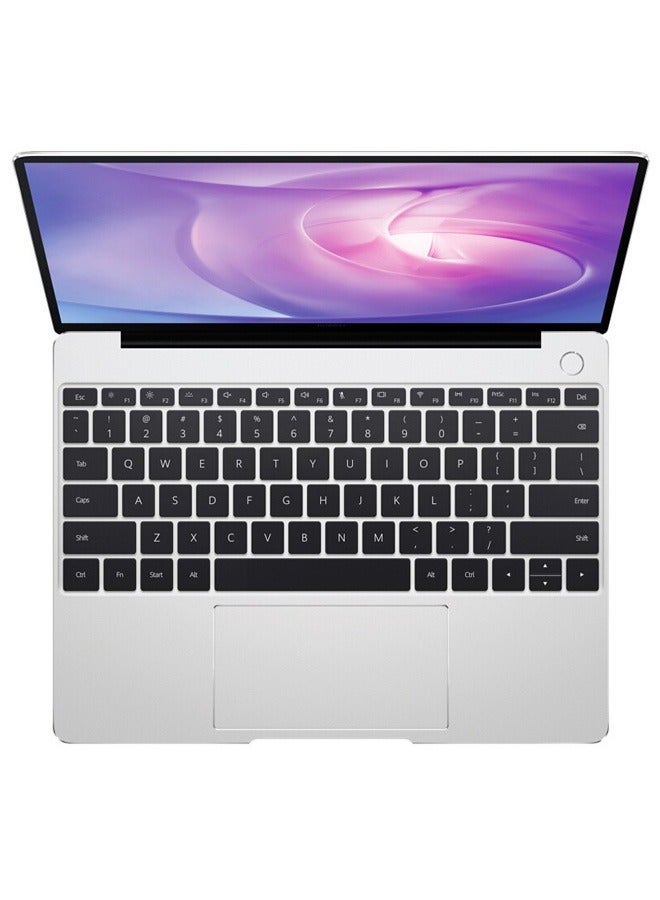 HUAWEI - MateBook X EUL-W19P, Intel Core i5-10210U , Ram 16Gb Ddr4, Storage 512Gb Ssd , Intel UHD Graphics, Windows 10 Pro English/Arabic Silver Frost - Image 1