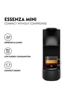 نسبرسو إيسينزا ميني C ماكينة تحضير الإسبريسو 0.6 L 1310 W C30-ME-SI-NE2 فضي  - Image 3