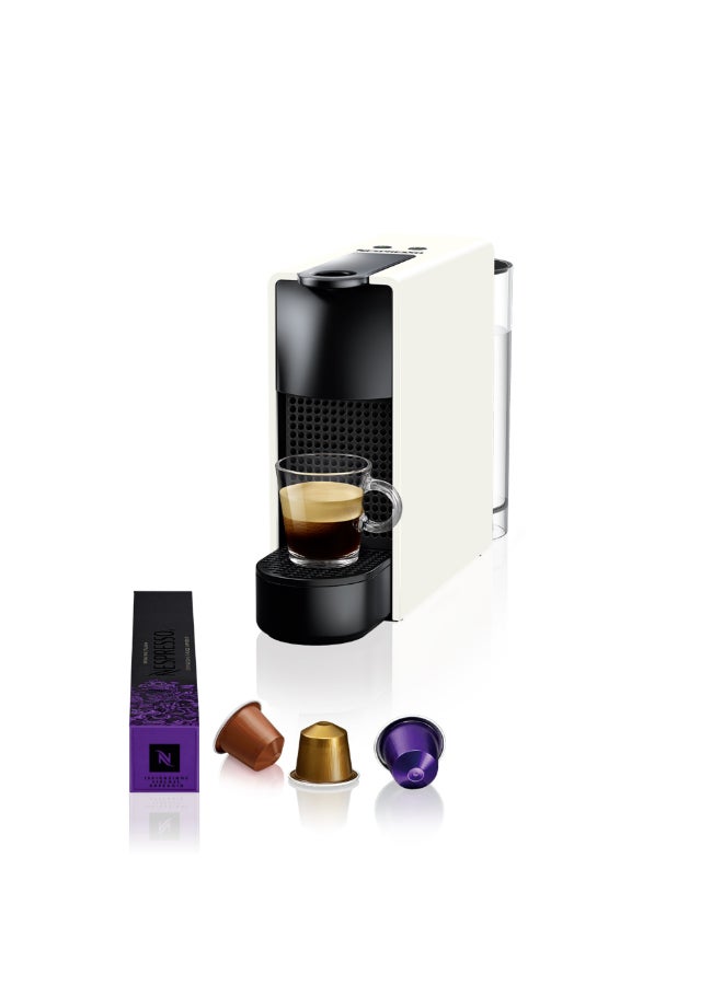 Nespresso Essenza Mini C30 Espresso Capsule Coffee Machine, 19 Bar Pressure, 0.6 L 1310 W XN1101 / C30-EU-WH-NE2 White - Image 1