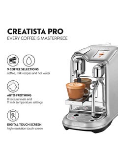 Creatista Pro Coffee Machine 2 L 2300 W J620-ME-ME-NE Metallic - pnsku/N70016631V/45/_/1723477540/a5af04fd-1670-4024-b447-03354de90e1f