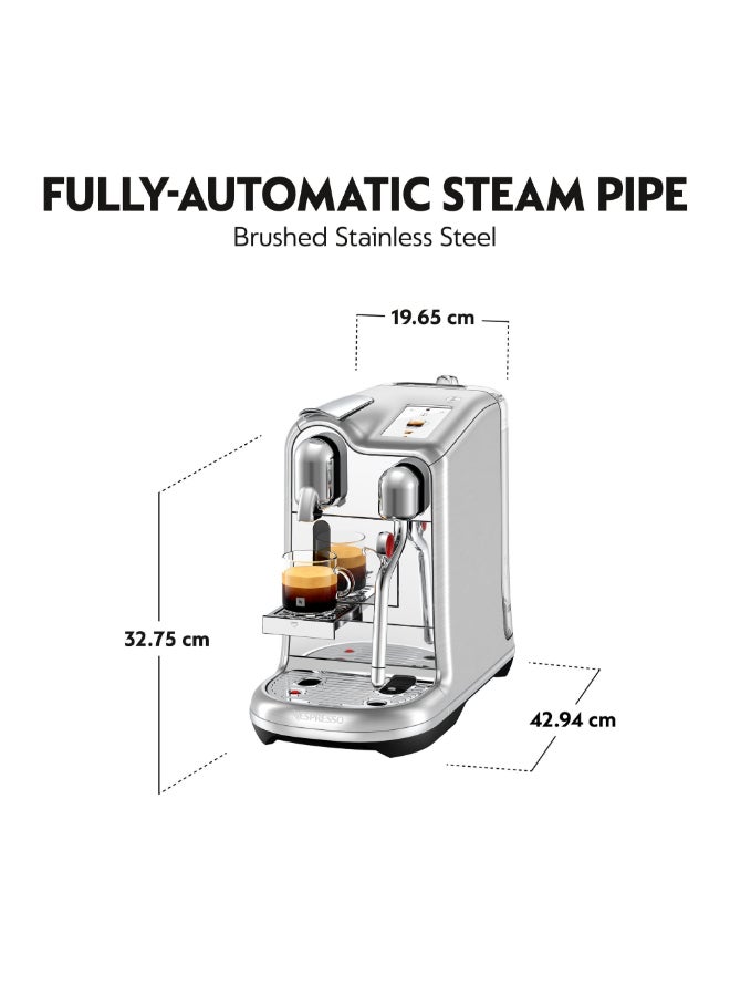 Nespresso Creatista Pro J620 Espresso Capsule Coffee Machine, With Automatic Milk Frother Wand for Latte Art And Cappuccino 19 Bar Pressure 2 L 2300 W J620-ME-ME-NE Metallic - Image 4