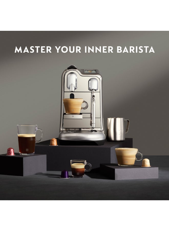 Nespresso Creatista Pro J620 Espresso Capsule Coffee Machine, With Automatic Milk Frother Wand for Latte Art And Cappuccino 19 Bar Pressure 2 L 2300 W J620-ME-ME-NE Metallic - Image 5
