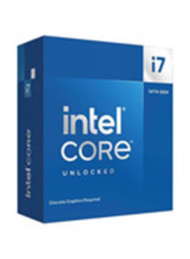 Intel Core i7-14700KF 2.5 GHz 20-Core LGA 1700 14th Gen Processor, 20 Cores & 28 Threads, 33MB Cache Memory, 5.6GHz MaxTurbo Boost, Dual-Channel DDR5-5600 / 192GB Max Memory Blue  - Image 2