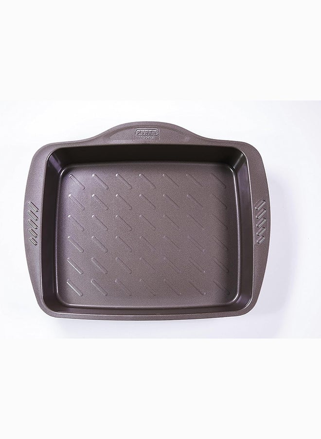 PYREX - Pyrex Asimetria Roaster Rectangle 3.4L Brown 35x26cm - Image 1