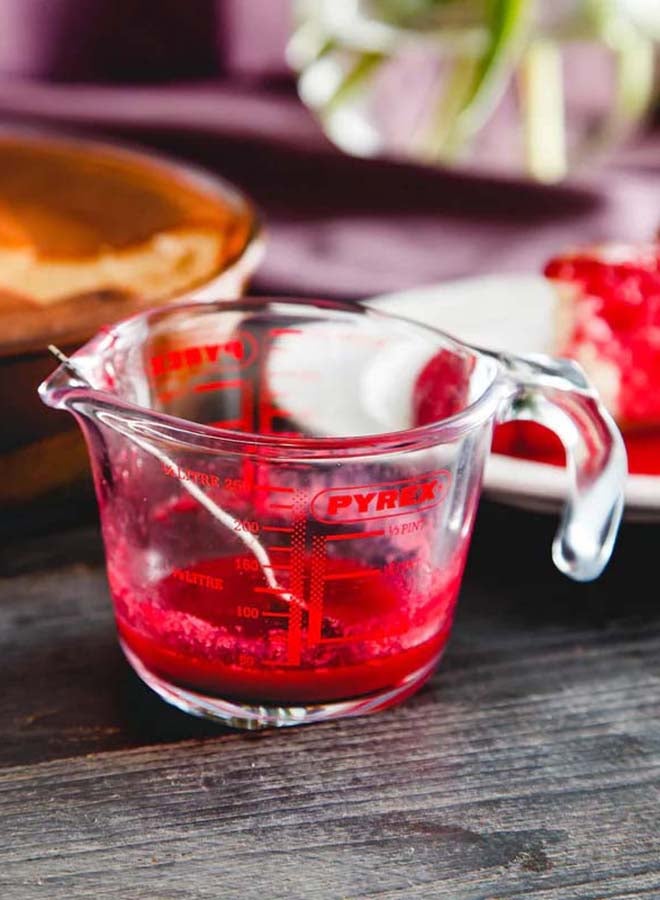 PYREX Classic Measuring Jug 1L Transparent/Red 12 x 17 x 22 cmcm  - Image 3