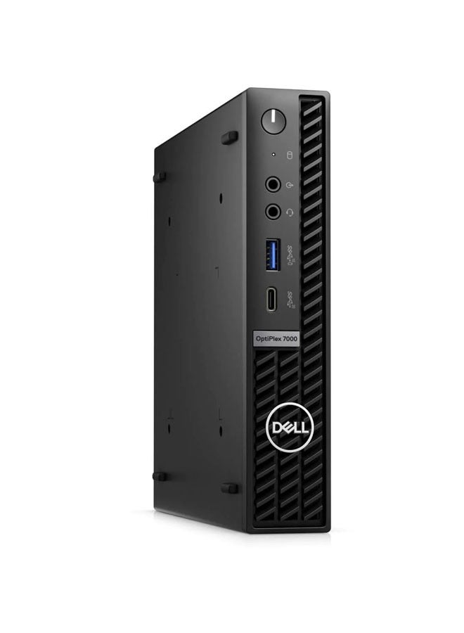 DELL - OptiPlex 7000 Micro Core i5-12500T Processor/16GB RAM /512GB SSD/Windows 10 Pro/Integrated Intel UHD Graphics 770/ Black - Image 1