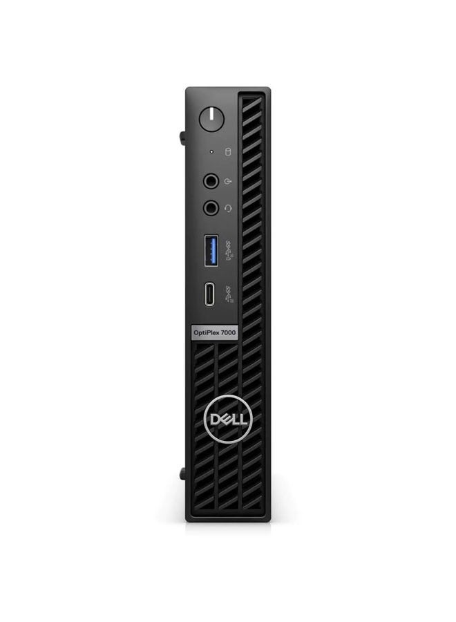 DELL - OptiPlex 7000 Micro Core i5-12500T Processor/16GB RAM /512GB SSD/Windows 10 Pro/Integrated Intel UHD Graphics 770/ Black - Image 1