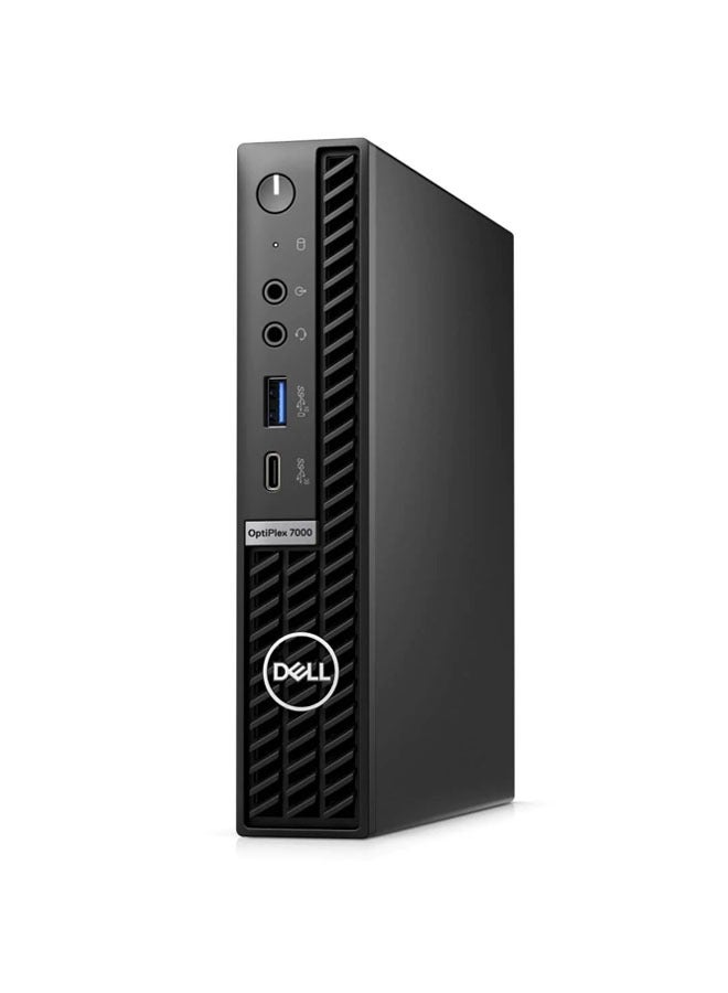 DELL - OptiPlex 7000 Micro Core i5-12500T Processor/16GB RAM /512GB SSD/Windows 10 Pro/Integrated Intel UHD Graphics 770/ Black - Image 1