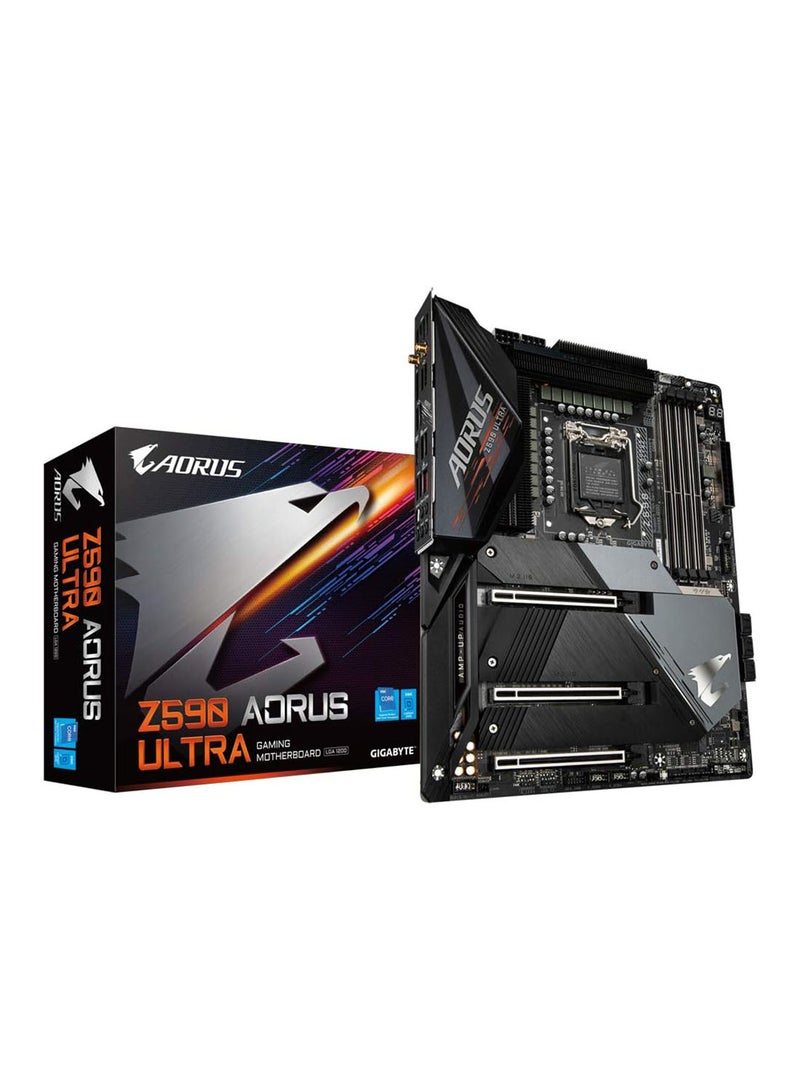 GIGABYTE Z590 AORUS ULTRA ATX Motherboard for Intel LGA 1200 CPUs  - Image 1