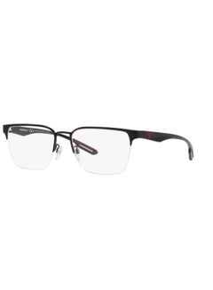 Men's Square Eyeglass Frame - EA1137 3014 54 - Lens Size: 54 Mm - pnsku/N70016720V/45/_/1697799742/e750ce45-bb9e-4860-97b3-aff58010e6fb