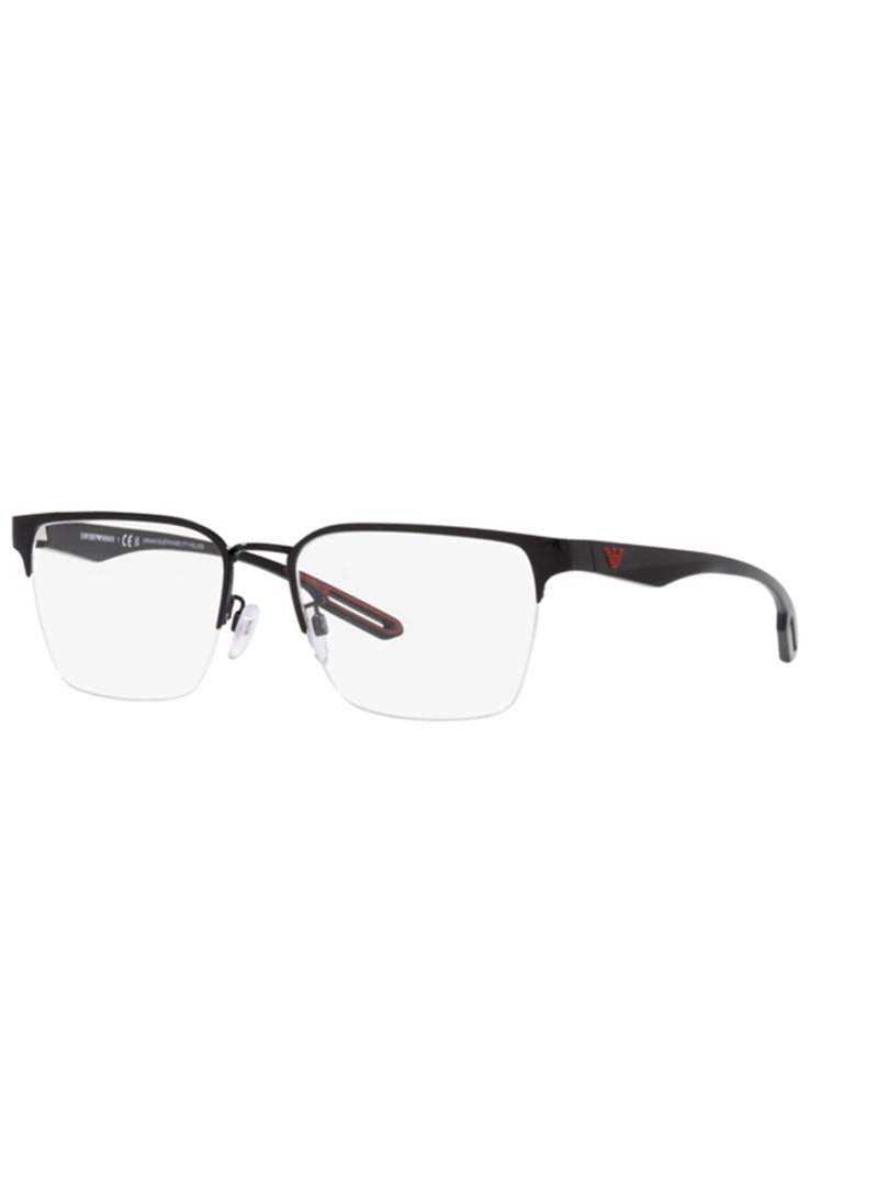 Men's Square Eyeglass Frame - EA1137 3014 54 - Lens Size: 54 Mm