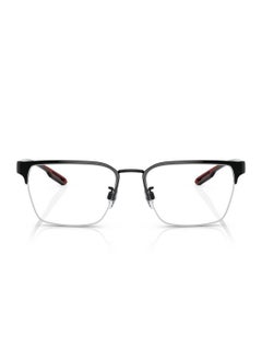 Men's Square Eyeglass Frame - EA1137 3014 54 - Lens Size: 54 Mm - pnsku/N70016720V/45/_/1697799949/c10fb5fd-b5b5-4a04-9924-59d3ef142f1c