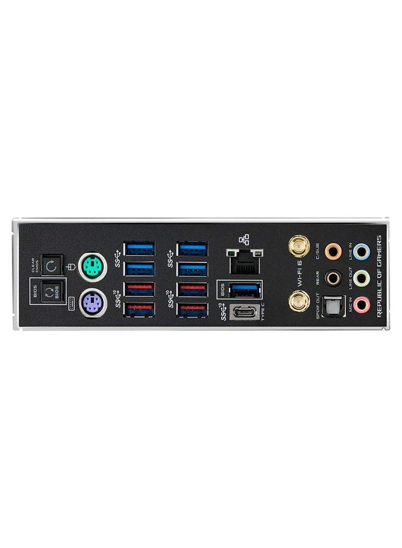ASUS - ROG MAXIMUS XII APEX (INTEL Z490) (WiFi 6) LGA 1200 Intel Z490 SATA 6Gb/s ATX Intel Motherboard (16 Power Stages, DDR4 4800, Intel 2.5Gb LAN, DIMM.2, USB 3.2 Gen 2 and Aura Sync RGB) - Image 1