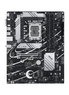 أسوس Prime B760-PLUS Intel B760 (الجيل الثالث عشر والثاني عشر) LGA1700 ATX اللوحة الأم PCIe 5.0، DDR5، 3X PCIe 4.0 M.2 Slots، 2.5 جيجا بايت LAN، DP، HDMI، USB 3.2 Gen 2x2 Type-C، Front USB 3.2 Gen 1 Type -ج، الصاعقة  - Image 5