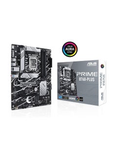 أسوس Prime B760-PLUS Intel B760 (الجيل الثالث عشر والثاني عشر) LGA1700 ATX اللوحة الأم PCIe 5.0، DDR5، 3X PCIe 4.0 M.2 Slots، 2.5 جيجا بايت LAN، DP، HDMI، USB 3.2 Gen 2x2 Type-C، Front USB 3.2 Gen 1 Type -ج، الصاعقة  - Image 1