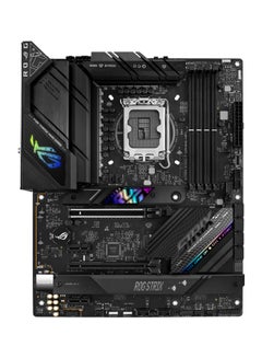 ASUS ROG STRIX B760-F GAMING WIFI LGA1700 ATX Motherboard, Intel B760, 4x DIMM DDR5 | Up to 192GB Capacity, Wi-Fi 6E, 2.5Gb ETH, BT3.2, PCIe 5.0x16, HDMI | DP, SB 3. / 2.0 | 90MB1CT0-M1EAY0  - Image 1