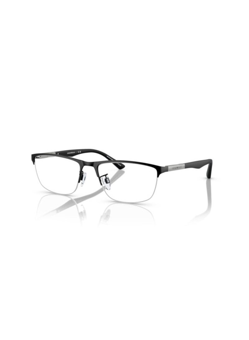 EMPORIO ARMANI Men's Square Eyeglass Frame - EA1142 3001 56 - Lens Size: 56 Mm  - Image 1