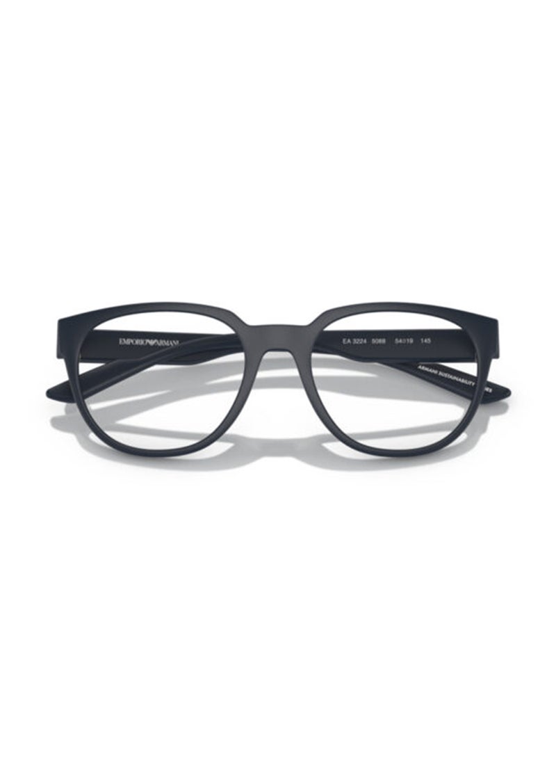 EMPORIO ARMANI Men's Wayfarer Eyeglass Frame - EA3224 5088 52 - Lens Size: 52 Mm  - Image 2