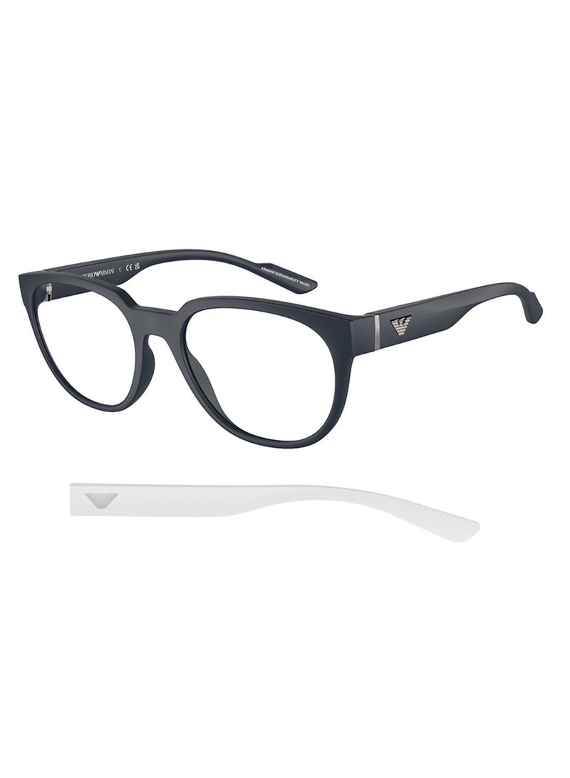 EMPORIO ARMANI Men's Wayfarer Eyeglass Frame - EA3224 5088 52 - Lens Size: 52 Mm  - Image 1
