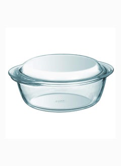 Pyrex Essentials Casserole Set Of 3 Round 3L(27x23cm)+2.1L(24x20cm)+1.3L(21x18cm) Clear - pnsku/N70016797V/45/_/1697859058/67f44202-d3a0-42eb-a243-2392ece931ca