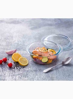 Pyrex Essentials Casserole Set Of 3 Round 3L(27x23cm)+2.1L(24x20cm)+1.3L(21x18cm) Clear - pnsku/N70016797V/45/_/1697859063/53f77429-122b-44c3-85fb-8b024387fe13