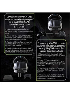 PXN Racing Wheel Dual-Motor Feedback Driving with Pedals and Shifter for PS4, PC, Xbox One, Xbox Series S/X, and Nintendo Switch  - Image 3
