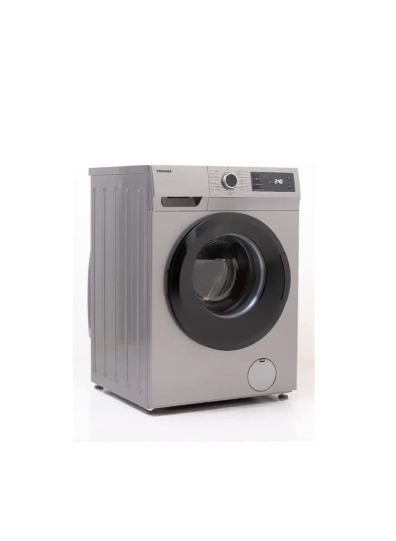 Toshiba TOSHIBA Full Automatic Washing machine Inverter 7KG Silver TW-BJ80S2EG(SK) 7 kg TW-BJ80S2EG(SK) Silver  - Image 1