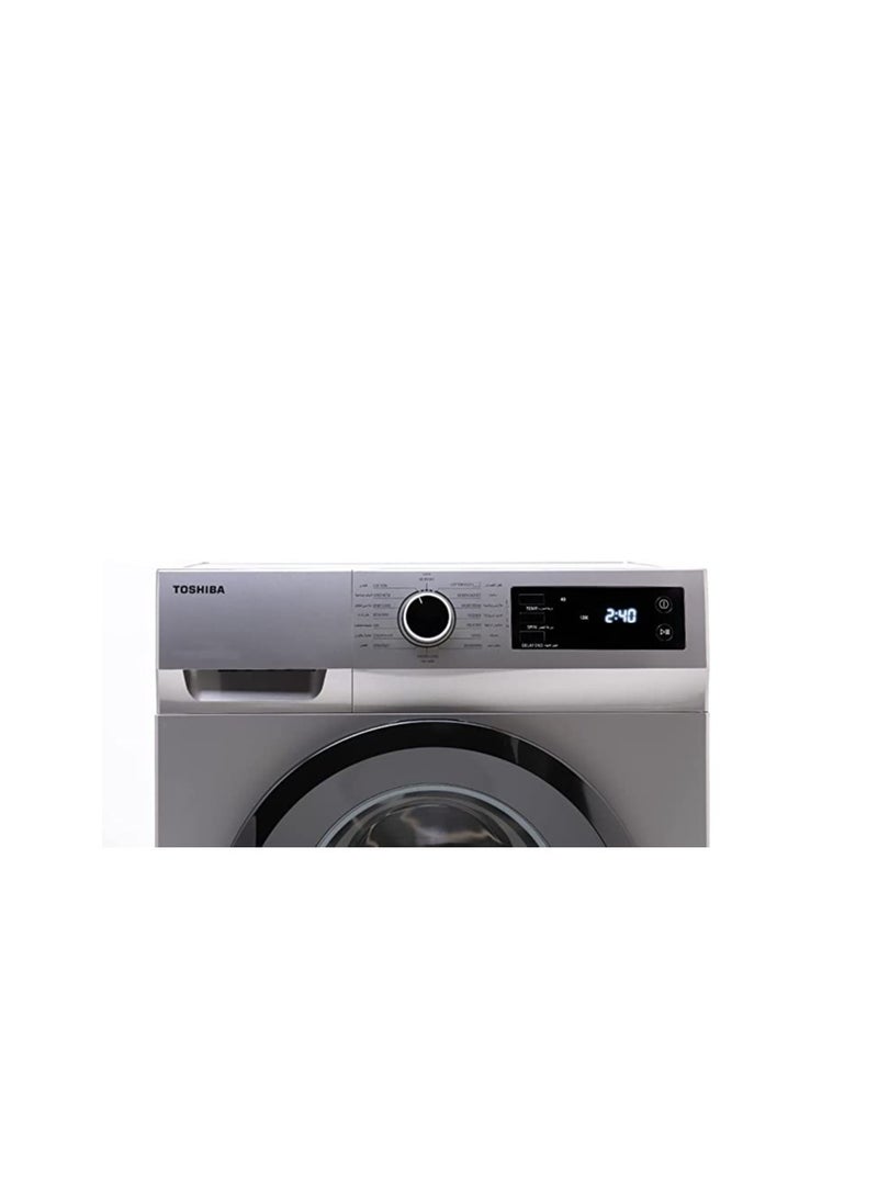 Toshiba TOSHIBA Full Automatic Washing machine Inverter 7KG Silver TW-BJ80S2EG(SK) 7 kg TW-BJ80S2EG(SK) Silver  - Image 2