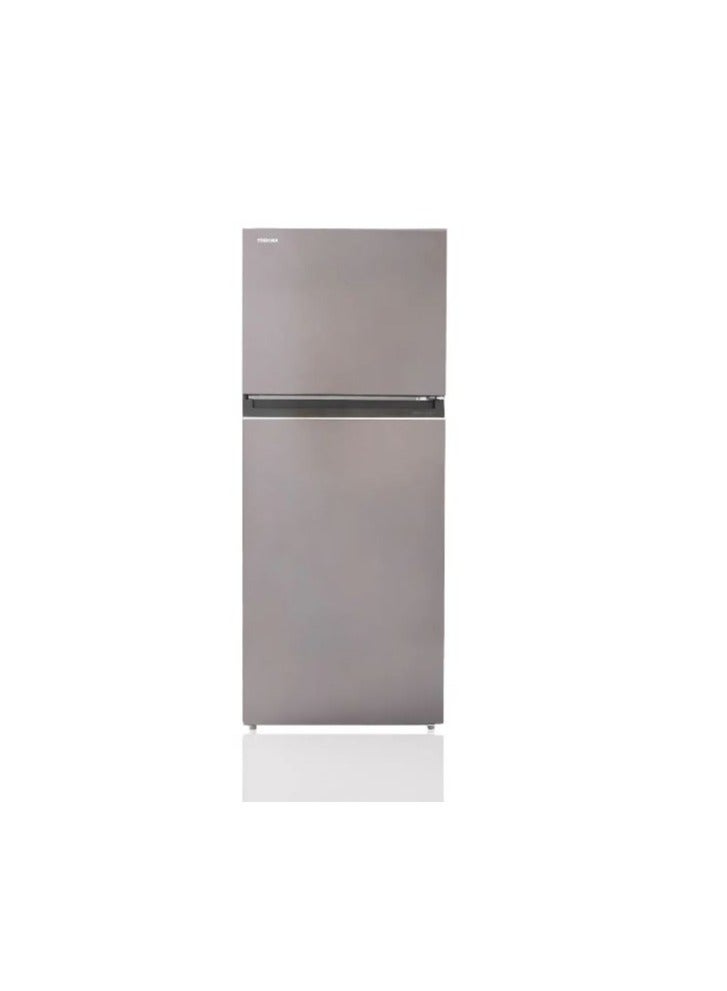 Toshiba Refrigerator 338 Liters LED light  Inverter Motor Air fall cooling system GR-RT468WE-PMN(37) Grey  - Image 1