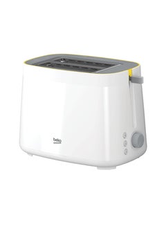 Beko Glow Toaster, 2 Slices 800 W TAM4220W White  - Image 1