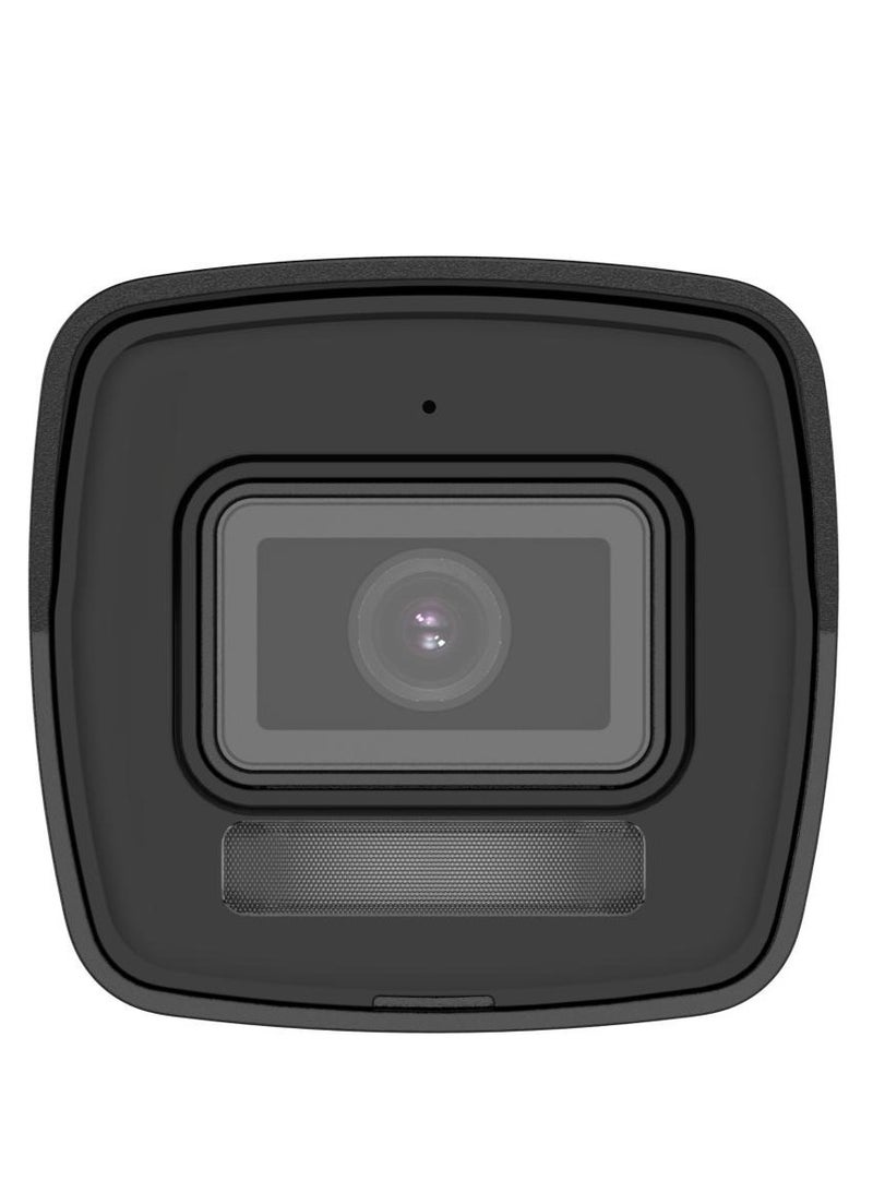 HIKVISION - 2 MP Smart Hybrid Light Fixed Bullet Network Camera, 2.8 mm Lens, H.265+ Compression, Up to 30m IR Light Range, Built-in Mic, IP67 Water & Dust Resistant, White | DS-2CD1023G2-LIU - Image 1