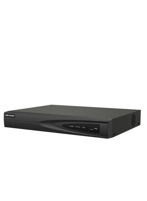 4-ch 1U 4 PoE 4K NVR, Up to 40 Mbps Incoming Bandwidth, Up to 1-ch@8 MP/3-ch@4 MP/6-ch@1080p Decoding Capacity, Up to 4-ch IP Camera Inputs, Black | DS-7604NI-Q1/4P (NO HDD)