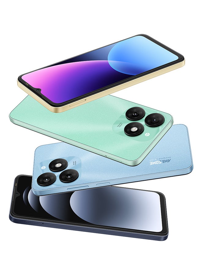 ITEL - A70 Dual SIM Azure Blue 4+8GB RAM 128GB 4G - Middle East Version - Image 1