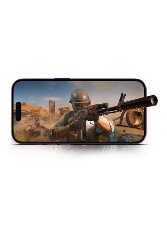 Aukey Gaming Matte Screen Protector For iPhone 15 Clear  - Image 2