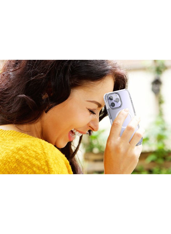 Aukey Magnetic Clear Case For iPhone 15 Pro Clear  - Image 1