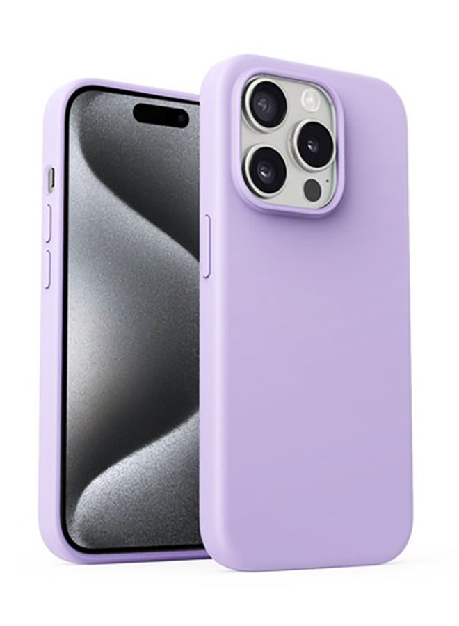 Aukey - Magnetic Hrd-Shell Phone Case For iPhone 15 Plus Lilac - Image 1